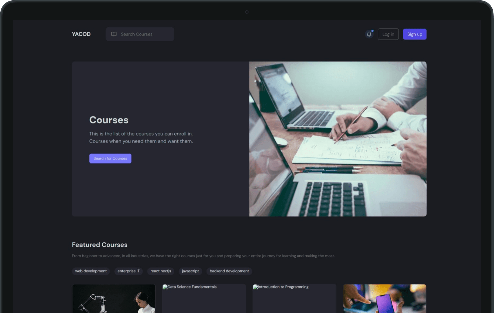 eLearning platform (YACOD)